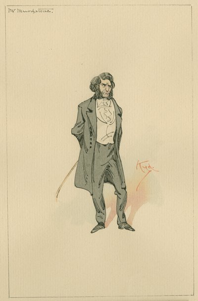 Mr Murdstone de Joseph Clayton Clarke